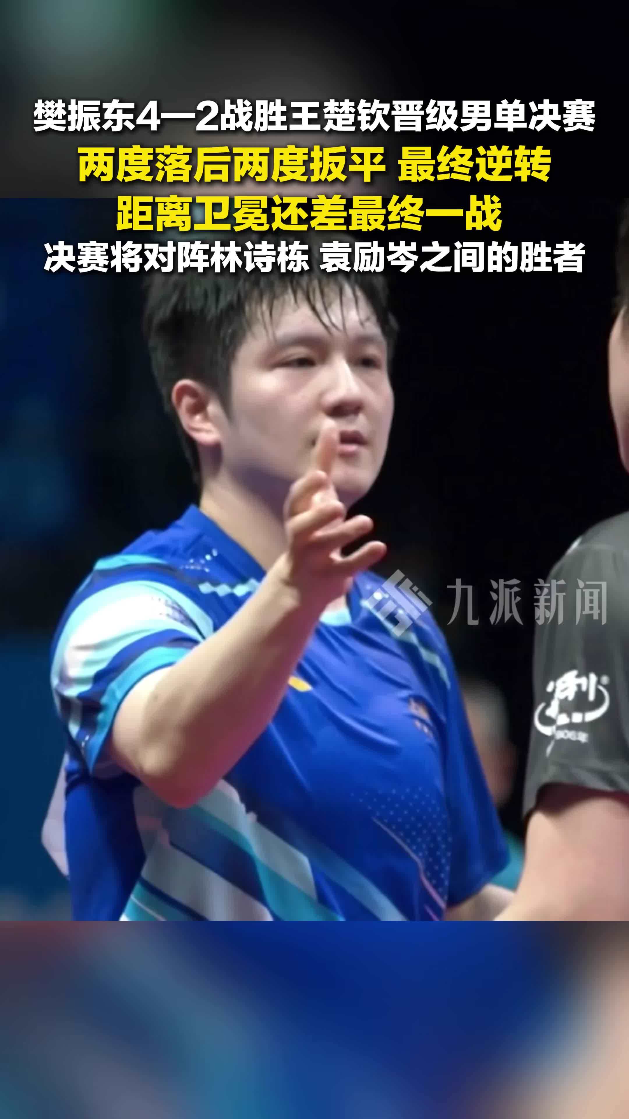 法国队险胜葡萄牙队，樊振东高光表现